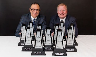 Cyril Dimitris, vice president of sales and marketing, Toyota Canada and Brad Rome, president of Canadian Black Book.