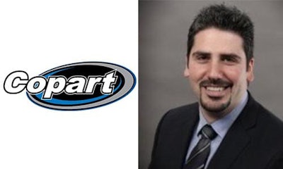 Anthony Monas will be responsible for monitoring and providing support for Copart Canada’s Eastern locations, including Halifax, Moncton, Montreal and Toronto.