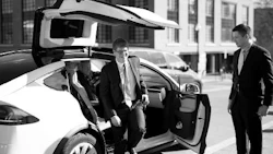 Alexi Hoeft and Alexander Hart held a Tesla-themed wedding for their nuptials.