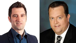Bryce Conrad, president and chief executive officer, Hydro Ottawa; Louis Tremblay, president chief executive officer, FLO.