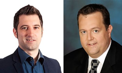 Bryce Conrad, president and chief executive officer, Hydro Ottawa; Louis Tremblay, president chief executive officer, FLO.