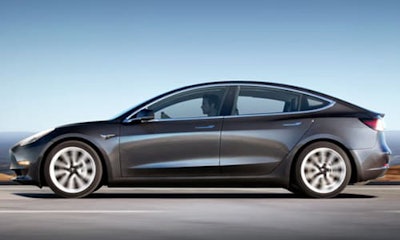 The Tesla Model 3 (pictured above) was criticized for its expensive and heavy build.