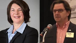 CCIF director Brigitte Pesant and chair Patrice Marcil.