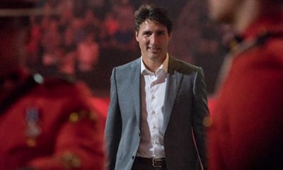Canadian Prime Minister, Justin Trudeau.