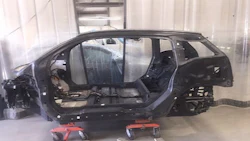 The I3 car shells, pictured above, will be present at the event for guests to check out.
