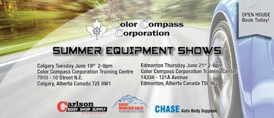 Color Compass must-see equipment show on tomorrow and Wednesday