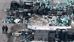 On April 6, 16 people died when a semi-trailer truck struck a coach bus near Armley, Saskatchewan.