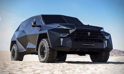 The Karlmannn King “Ground Stealth Fighter,' is the world's most expensive SUV.