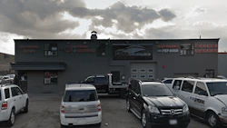 T Dot Auto Collision survived a blaze that damaged a number of vehicles and a small area of the shop on Tuesday.