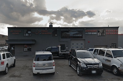 T Dot Auto Collision survived a blaze that damaged a number of vehicles and a small area of the shop on Tuesday.