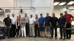 Shouldice Collision in Cambridge, Ontario played host to a recent training event.