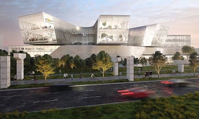 GM Canada’s seven-acre complex in downtown Toronto will include office space, R&D facilities for urban mobility, GM vehicle sales and service space, and a public area showcasing innovations in mobility. Photo courtesy Quadrangle.