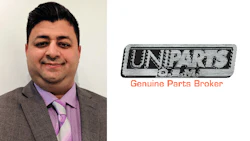 Industry veteran Peter Bains, Uniparts OEM Canada's new B.C. territory manager.