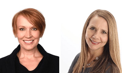 New WIN board members Trista Anger (left)and Cheryl Boswell (right).