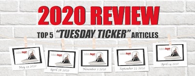 TOP 5 TUESDAY TICKERS 2020