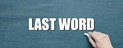 last word banner
