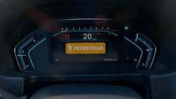 pedestrian alert