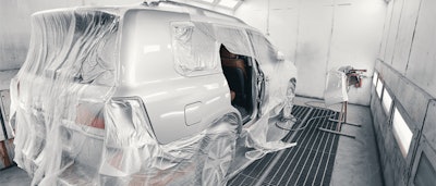 paint booth van