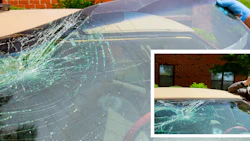broken car window