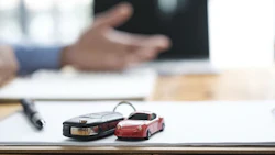Business concept, car insurance, sell and buy car, car financing