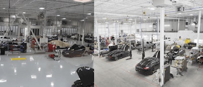 Left: Pfaff Autoworks Markham | Right: Pfaff Autoworks Vaughan