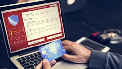 Firewall popup for security cybercrime protection
