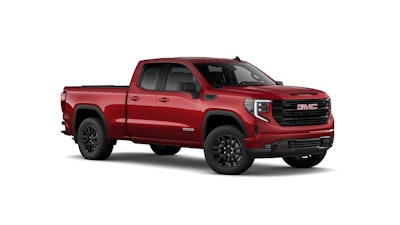 2023 GMC Sierra in Volcanic Red Tintcoat (GMC Canada/GMC)