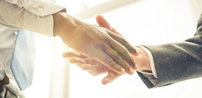 Business handshake