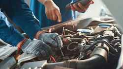 Testing car battery
