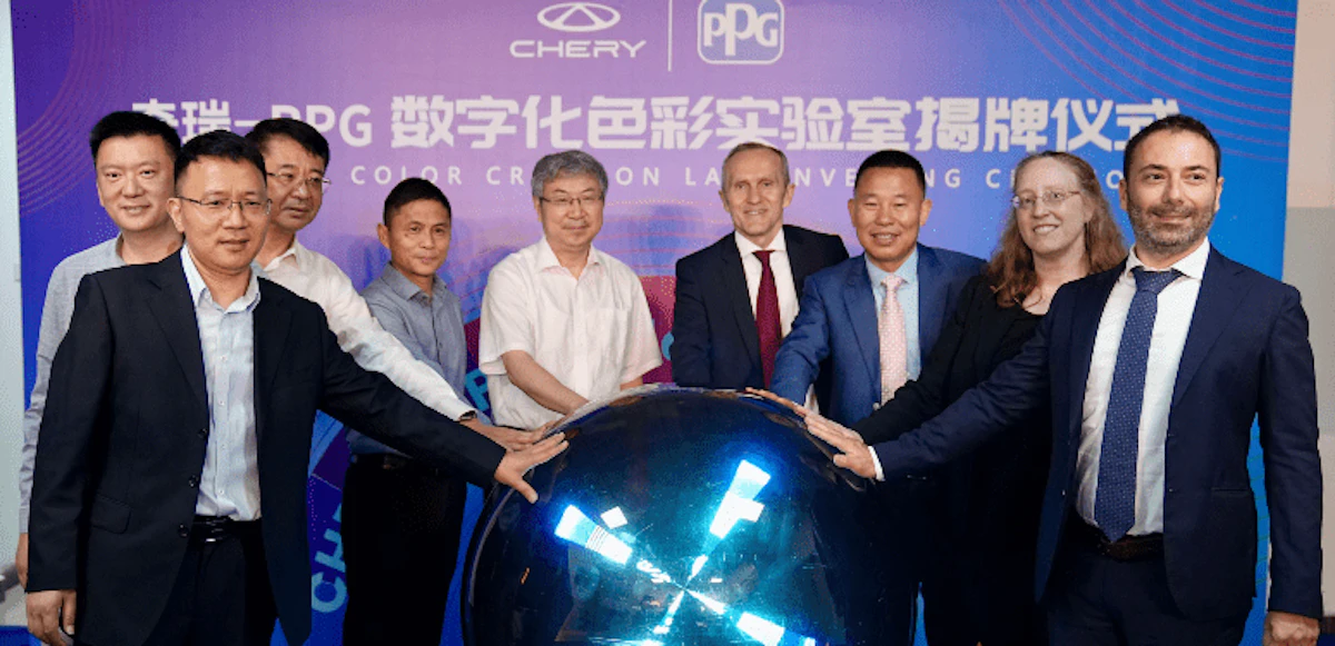Paint Science: PPG and Chery open colour creation lab in China ...
