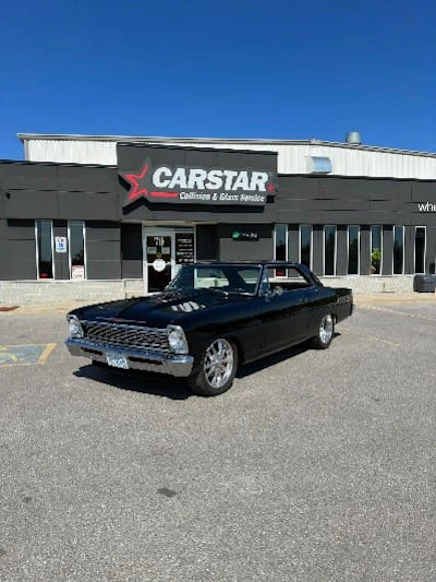 The 1966 Chevy II Nova SS after repairs.