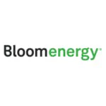 Bloom Logo Black Green Horizontal Print Only