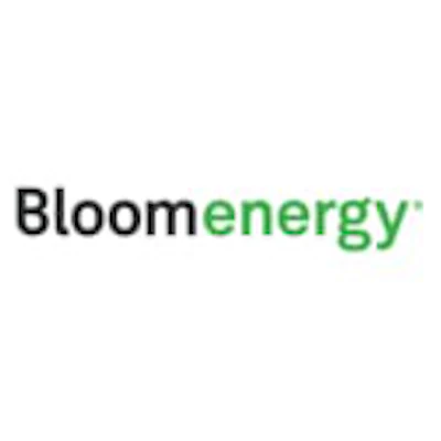 Bloom Logo Black Green Horizontal Print Only