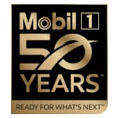 Mobil 1 50th Logo 1