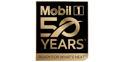 Mobil 1 50th Logo