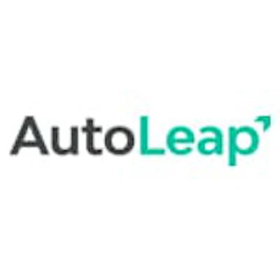Auto Leap Logo Gray Green 1