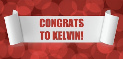 CONGRATS TO KELVIN