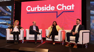 A live session of AIA Canada’s podcast, Curbside Chat, was filmed with Paul McCarthy, President and CEO, MEMA Aftermarket Suppliers; Sabrina Thring, Brand President, Collision Group, Driven Brands and Chris Kinghorn, VP Strategy and Growth, UAP Inc.