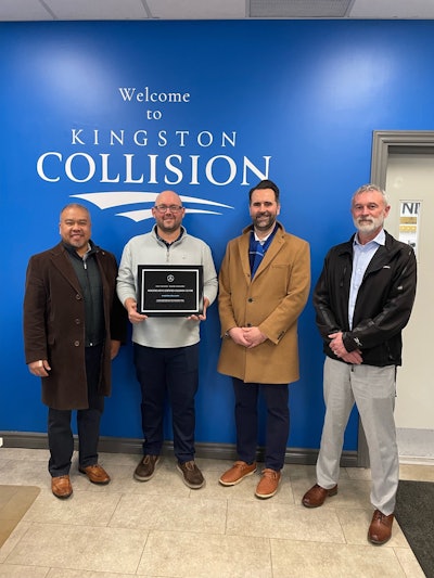 Certification Celebrations: Kingston Collision receives Mercedes Benz Certification Celebrations: Kingston Collision receives Mercedes Benz