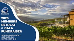 ARA 2025 Members Retreat at Spirit Ridge Resort, Osoyoos vineyard landscape