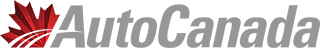 AutoCanada corporate logo with red maple leaf graphic