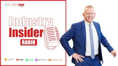 Industry Insider Radio podcast promotional graphic with smiling professional