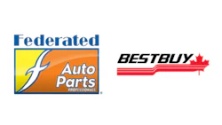 Federated Auto Parts and Best Buy Canada corporate logos