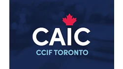 CAIC Toronto conference logo with maple leaf symbol