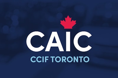 CAIC Toronto conference logo with maple leaf symbol