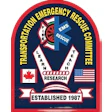 Transborder Emergency Response Committee official emblem with rescue and research symbols