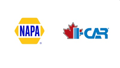 NAPA and I-CAR automotive industry organization logos