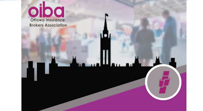 OIBA logo with Ottawa skyline silhouette representing insurance brokers professional association