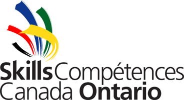 Skills Canada Ontario official logo with multicolored dynamic graphic elements