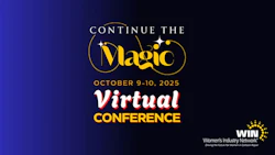 WIN Magic Virtual Conference promo graphic with event dates October 9-10, 2025